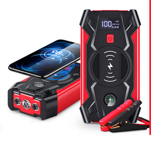 New Arrival Jump Starter Car Battery Charger Power Bank with Flashlight 12V Applies up to 6L Gas or 4L Diesel Engine