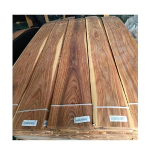 Interior Decoration AA Grade  Veneer  Natural Santos  Rosewood Veneer  Hot Sale Recon Rosewood Veneer