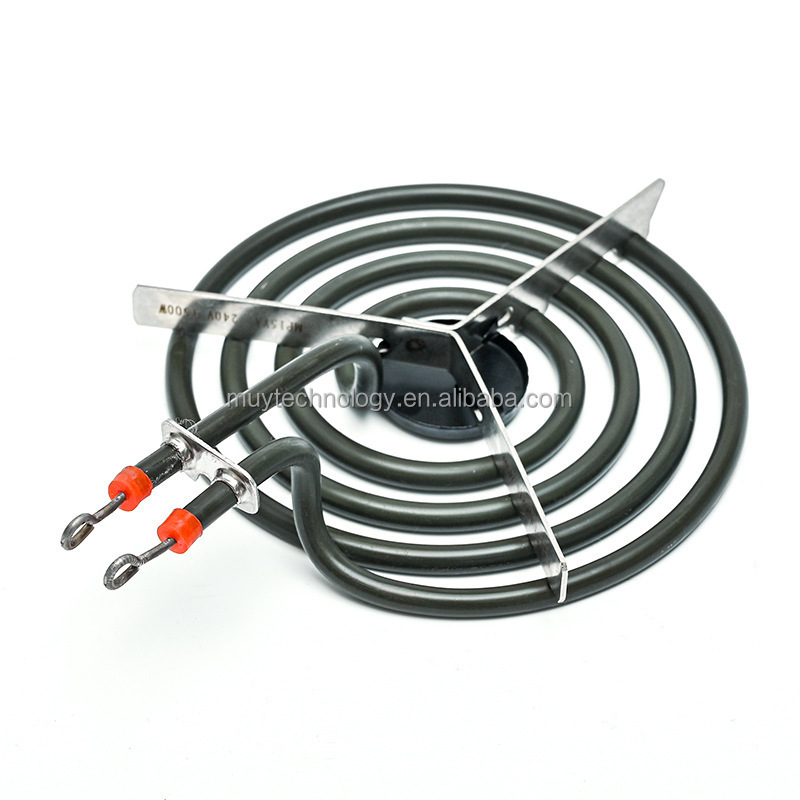 Stainless Steel Electric Heat Pipe 220V /240V 1400/1500W Four Rings Mosquito Coil Type Heating element for Air fryer accessories