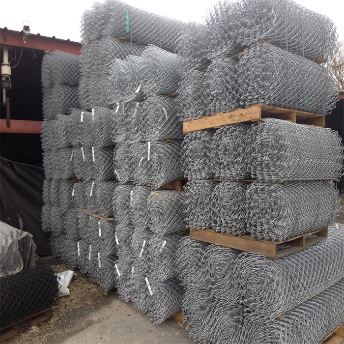 Residential Commercial 4ft 5ft 6ft 7ft 8ft 10ft Galvanized Vinyl Coat Chain Link Fence Barbed Wire Extension Arms