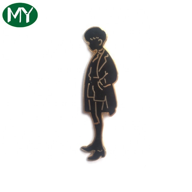 Wholesale Hengdian factory price and high quality custom charm lifelike cartoon hard enamel pin