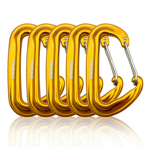 Wire Gate Carabiner 7075 Aluminium Camping Hammock Climbing Outdoor hooks