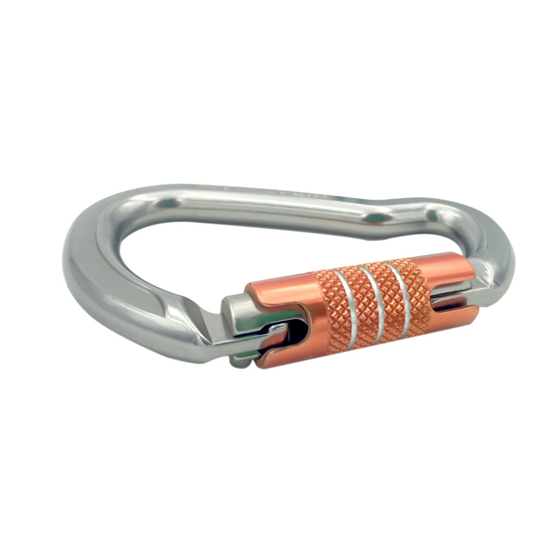 30kn Aviation Aluminum Alloy Swivel Swing Device Safety Carabiner For Yoga/hammock