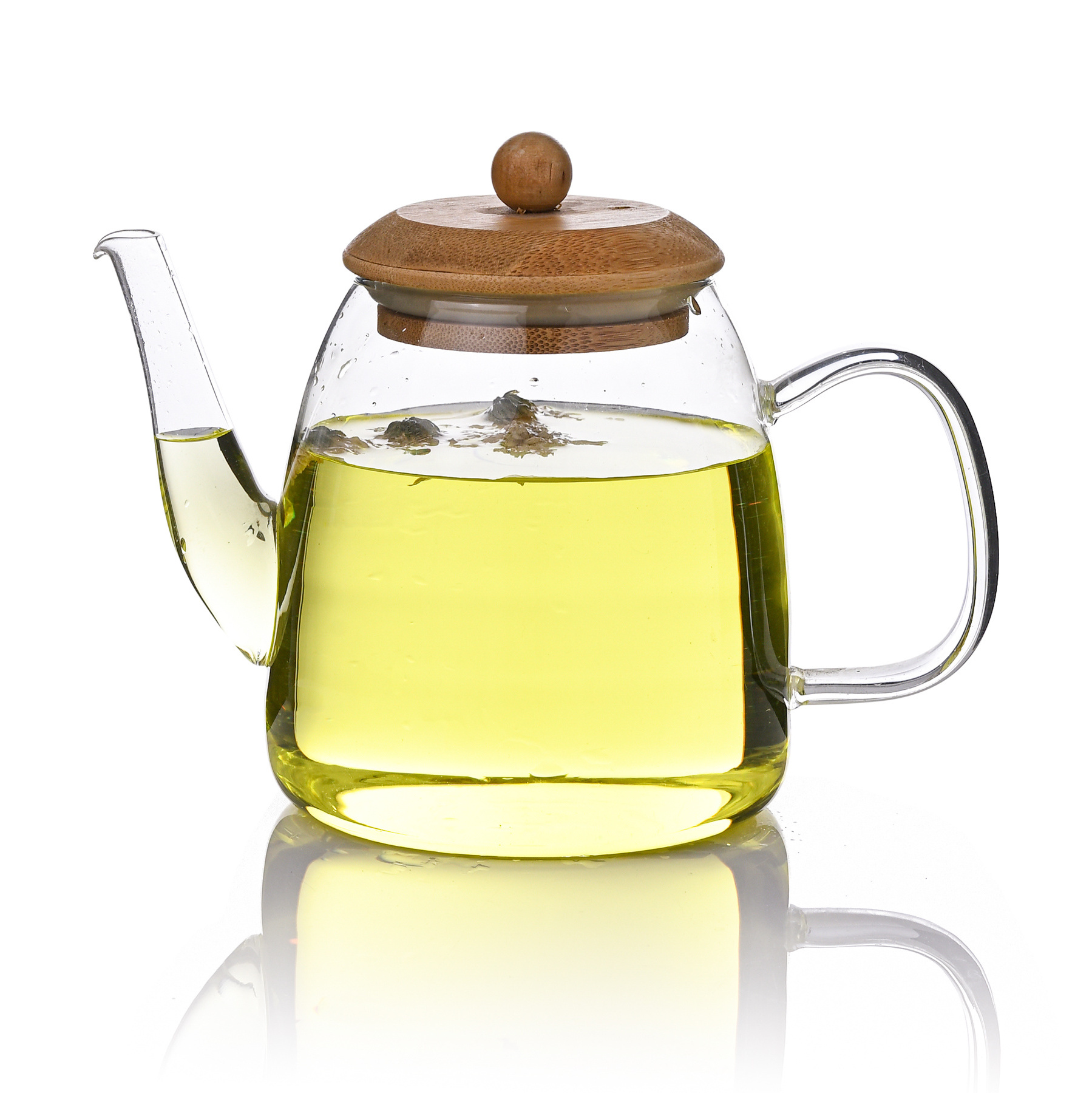 Heat Resistant Glass Teapot with Infuser Manufacturers Wholesale Pot with Lid and Handle