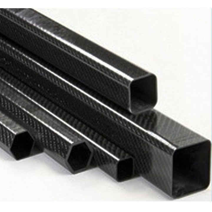 26mm 30mm 50mm 100mm large carbon fiber telescopic tube piping hexagonal rectangular square octagon carbon fibre tube