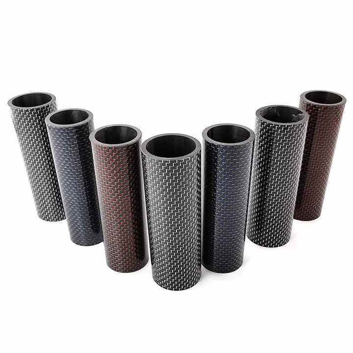 26mm 30mm 50mm 100mm large carbon fiber telescopic tube piping hexagonal rectangular square octagon carbon fibre tube