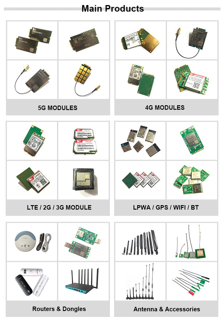 Muz Stock EC25-EUX EC25EUXGA-MINIPCIE LTE Cat4 Wifi Modems IoT solutions GSM GPS GPRS Wireless Module for M2M/IoT application