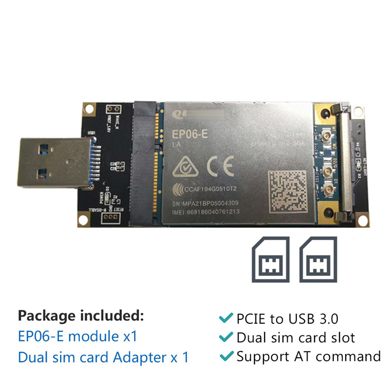 Hot Sale EP06-E EP06ELA-512-SGA 4G LTE Cat 6 Module IoT Wifi Modems EP06 EG06 GSM GPS GPRS Wireless Module