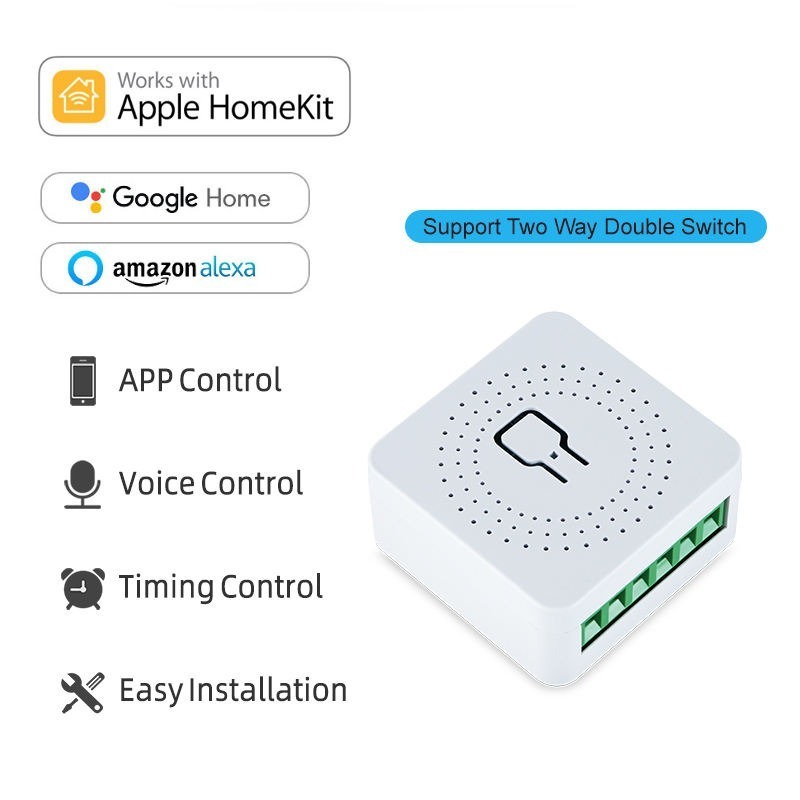 Mvava Ce Tuya Led Module 1/2/3ch Wifi Smart Switch 1 Channel Homekit Relay Dimmer Curtain Switch For Light Support Voice Control