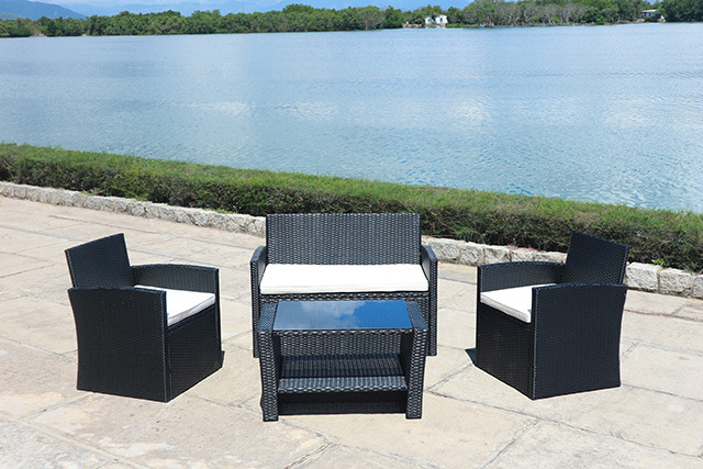 PE RATTAN WICKER GARDEN FURNITURE SOFA SET/ BAR SET 2