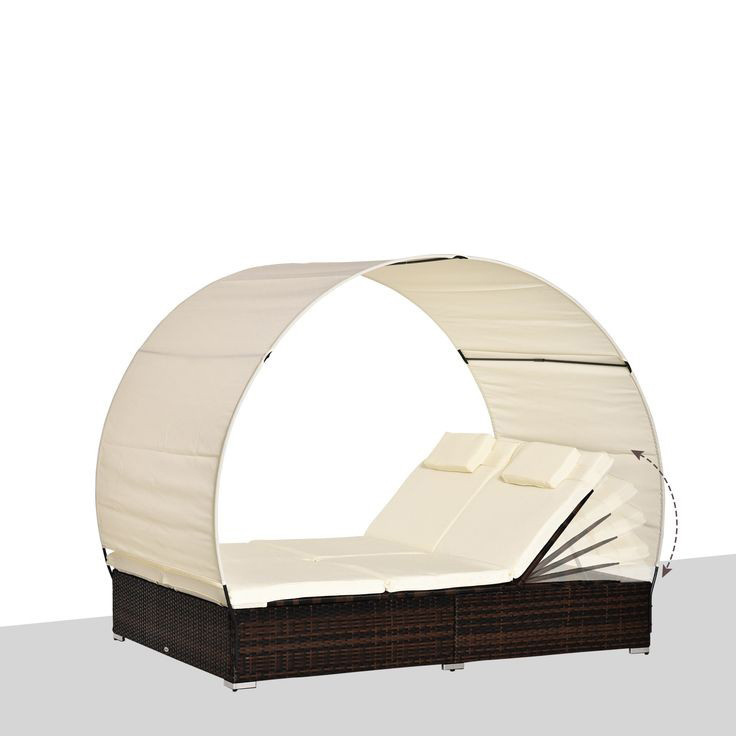 HIGH QUALITY CHEAP PRICE PE RATTAN WICKER GARDEN FURNITURE  SUNBED COVER