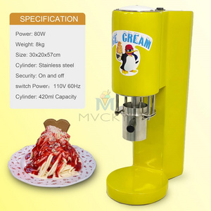 Mvckyi CE gelato ice cream noodle shape making machine/ice cream spaghetti machine/spaghetti press ice cream machine