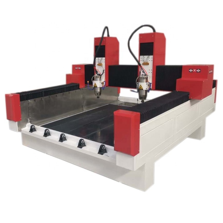 Jinan Mingpu CNC Machine 5 Axis Stoner CNC Router Hand Stone Carving 3d Machine