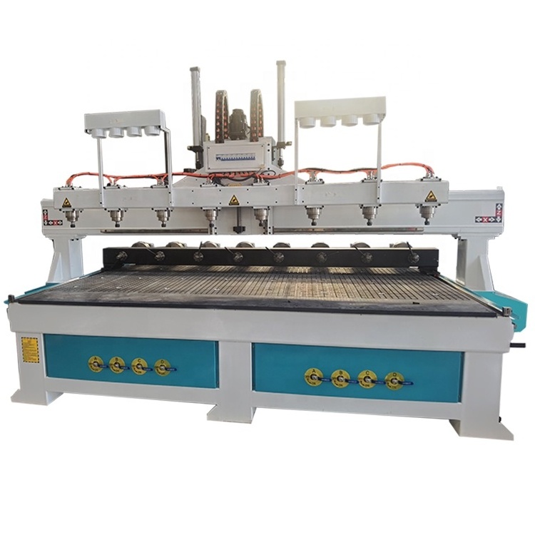 High production 4axis wood carving machine multi heads wood cnc router  and  rotary carpentry machines