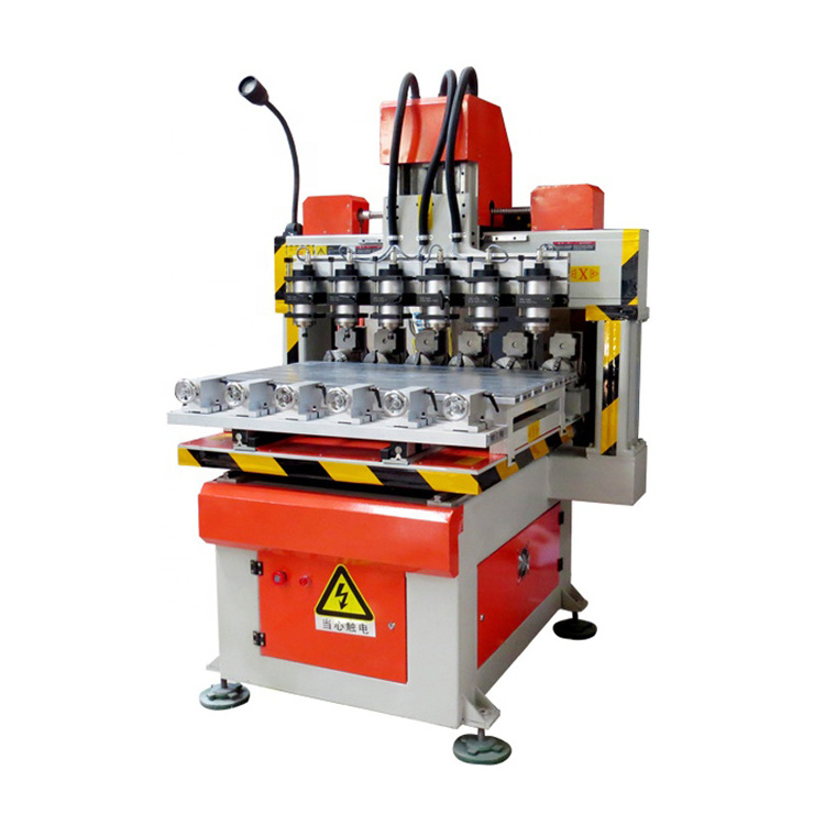 Factory directly Mini multi spindle drilling machine 6 heads 8 heads cnc router