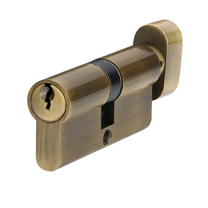 euro profile brass cylinder lock for gate/wooden door