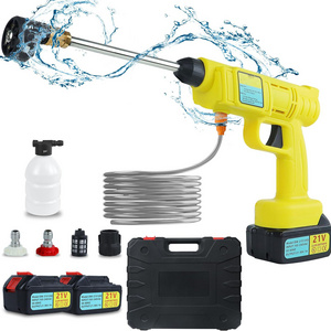 WGO3  Good Quality Sprayer Portable Pressure Washer 21V Cordless Mini Car Cleaning Washing Machine