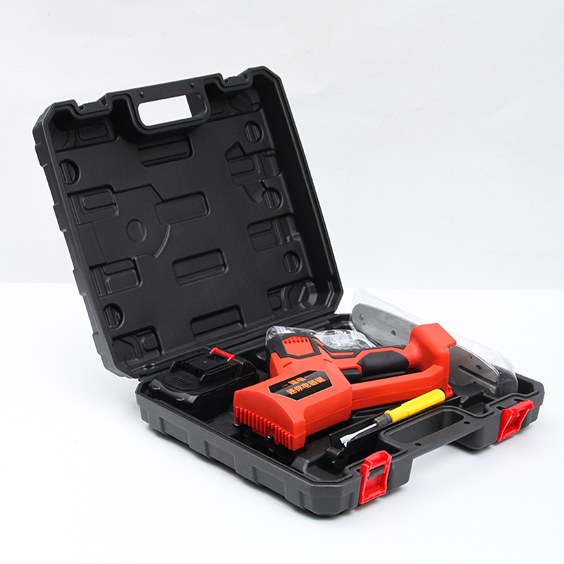 8 Inch Mini Electric Chainsaw Cordless Handheld Pruning Portable electric cordless mill  stone cutting chainsaw