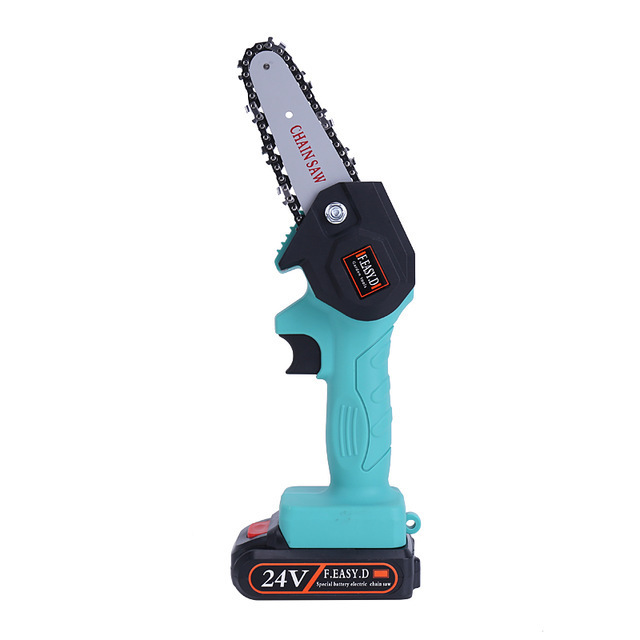 Mini Chainsaw Portable 550W Electric Pruning Saw Cordless Chain Saw Tool For Fruit Tree Garden Trimming With Lithium Battery