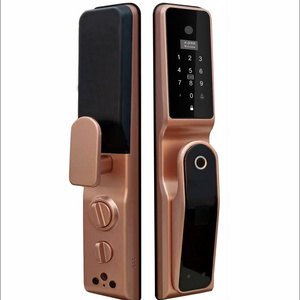 Wifi Tuya Face Recognition  Fully automatic Security Electric Digital door Lock electronic Smart Fingerprint Locks with Camera