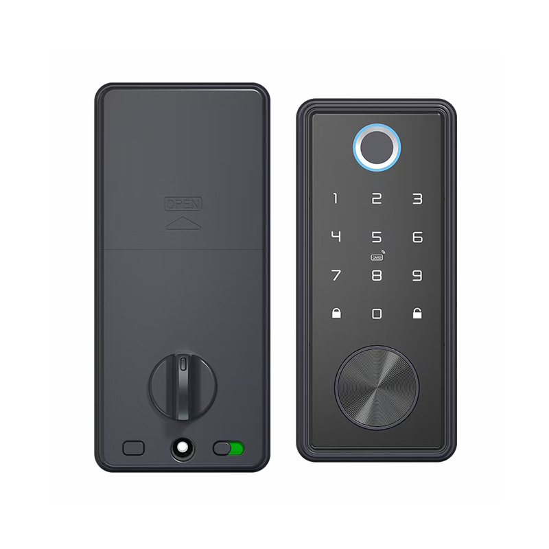 Mini keyless smart home Deabolt door lock BLE APP  Electric tuya smart door locks fingerprint password auto digital door lock