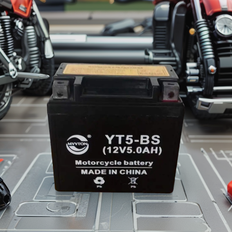 YT5 12V5AH Maintenance-Free Lead Acid Battery Accessories for Motorcycle Consumer Electronics Application