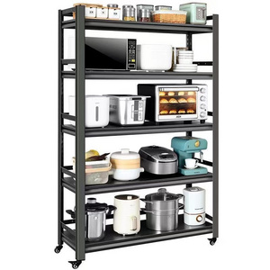 Wholesale Easy to Assemble multilayer Boltless Racking Shelves Steel Stacking Storage Shelf Racks for Garage Kitchen Iron