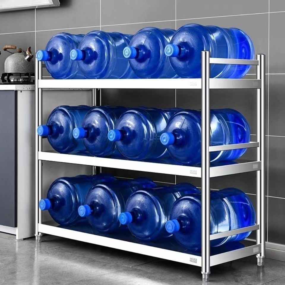 994 120*50*95 thickened stainless steel fence shelving multi-storey household storage shelves