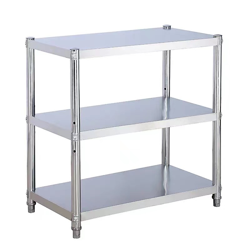 725 140*35*80 stainless steel storage rack Multi-storey home storage warehouse balcony supermarket storage