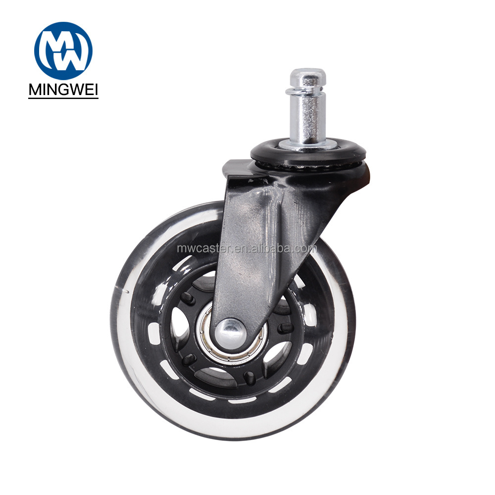 MW Caster  Heavy Duty Office Chair Caster Wheels Safe for All Floors Replacement caster wheel for Desk Floor Mat