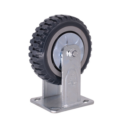 Professional Manufacturer Heavy Duty 250Kg Pvc 6 Inch Locked Retractable MW Caster Wheel