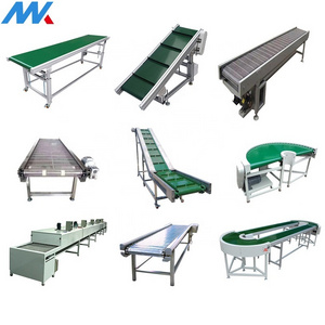 Factory Price Food Industry Tabletop Production Line Stainless Steel Industrial Small Green Pvc Belt Conveyor System