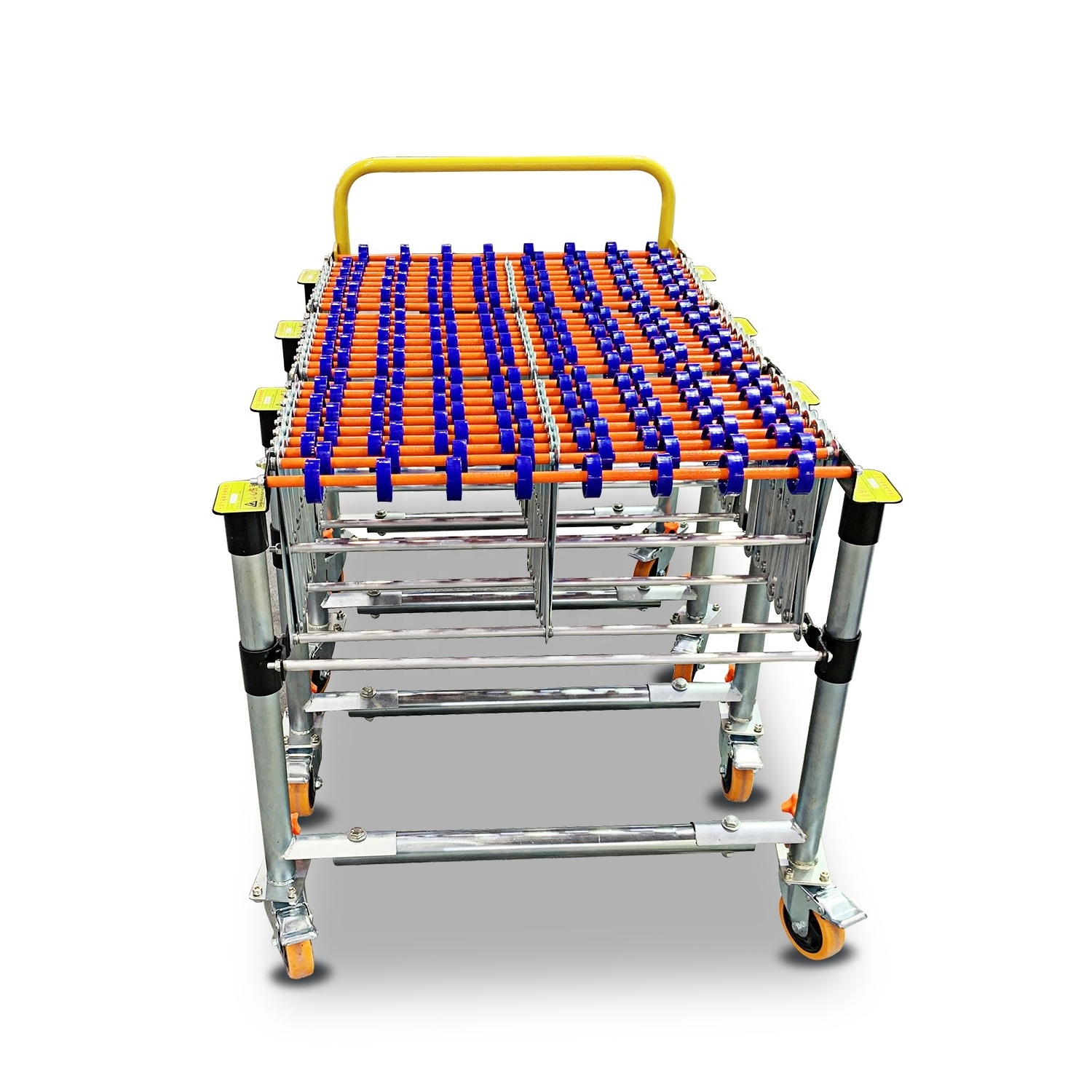 Best Selling Flexible Price Expandable Gravity  Folding Bearing Diy Custom Curved Curve  Roller Conveyor