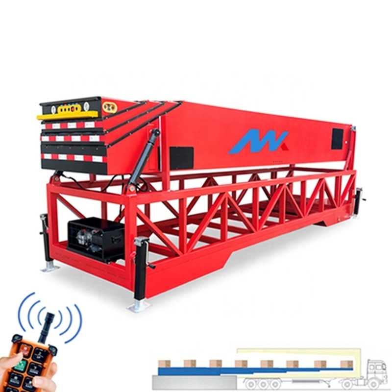 Container Mobile Retractable Truck Loading And Unloading Best Reach Boom System Telescopic Belt Conveyor