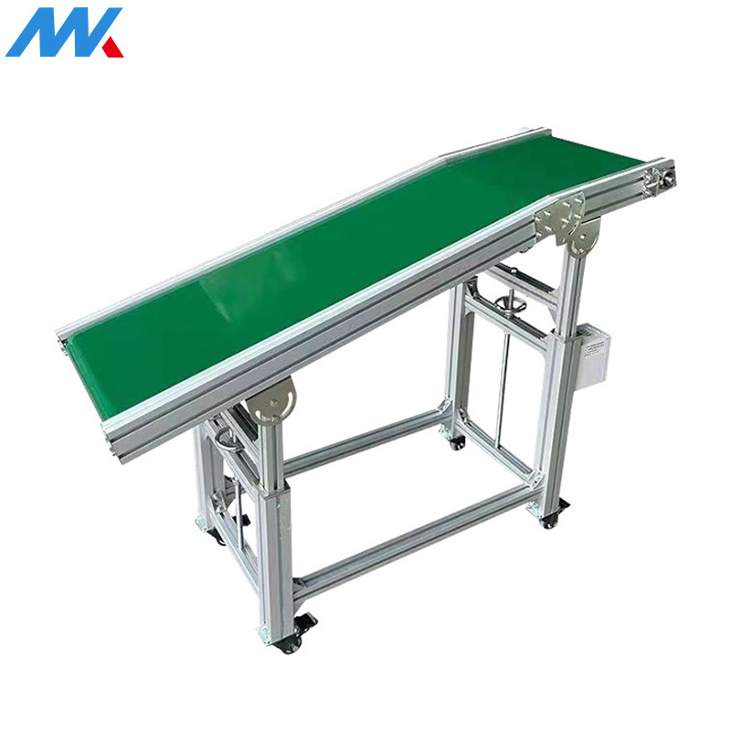 usded small heavy steel v conveyor  bottle  plastic climbing belt manufacturer belt conveyor