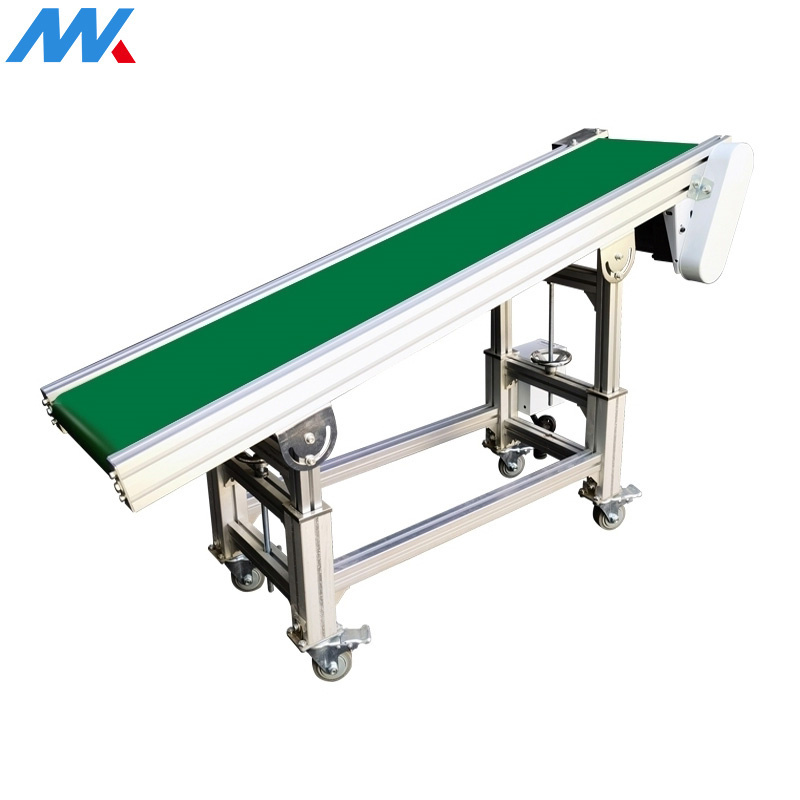 usded small heavy steel v conveyor  bottle  plastic climbing belt manufacturer belt conveyor