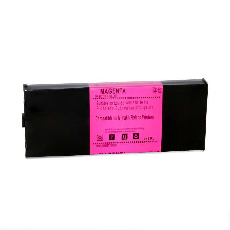 MWEI UV Ink Cartridge 100% Pre-tested Well before Shipping One Time Chip UV Compatible Inink Cartridgeith Full 220ML for Roland