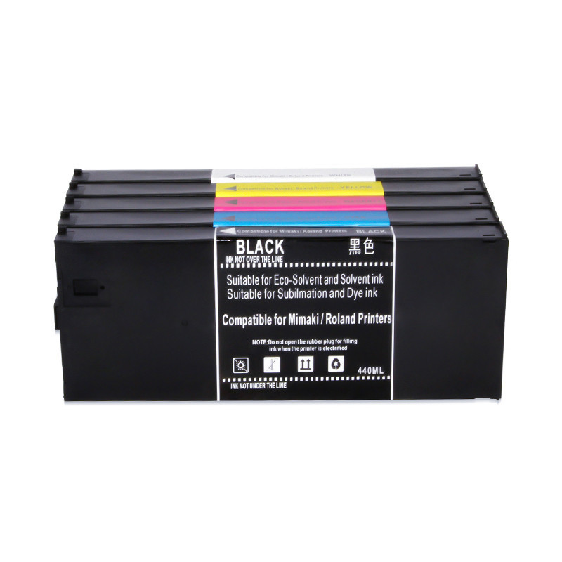 MWEI UV Ink Cartridge 100% Pre-tested Well before Shipping One Time Chip UV Compatible Inink Cartridgeith Full 220ML for Roland