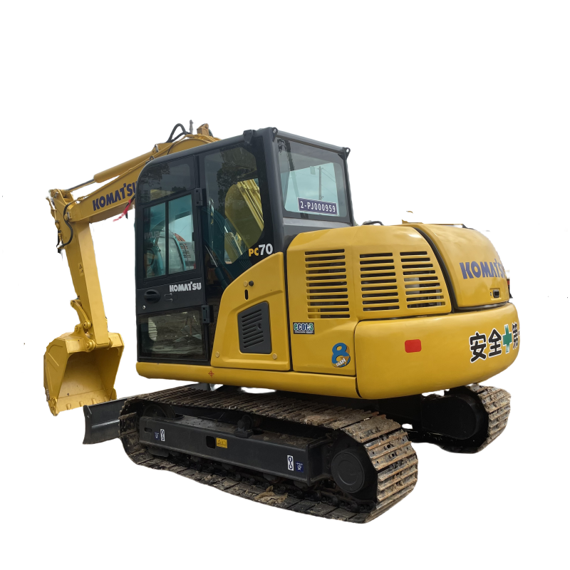 hot selling used Komatsu PC 70 digger excavator for sale 7 ton Japanese hydraulic excavator machine