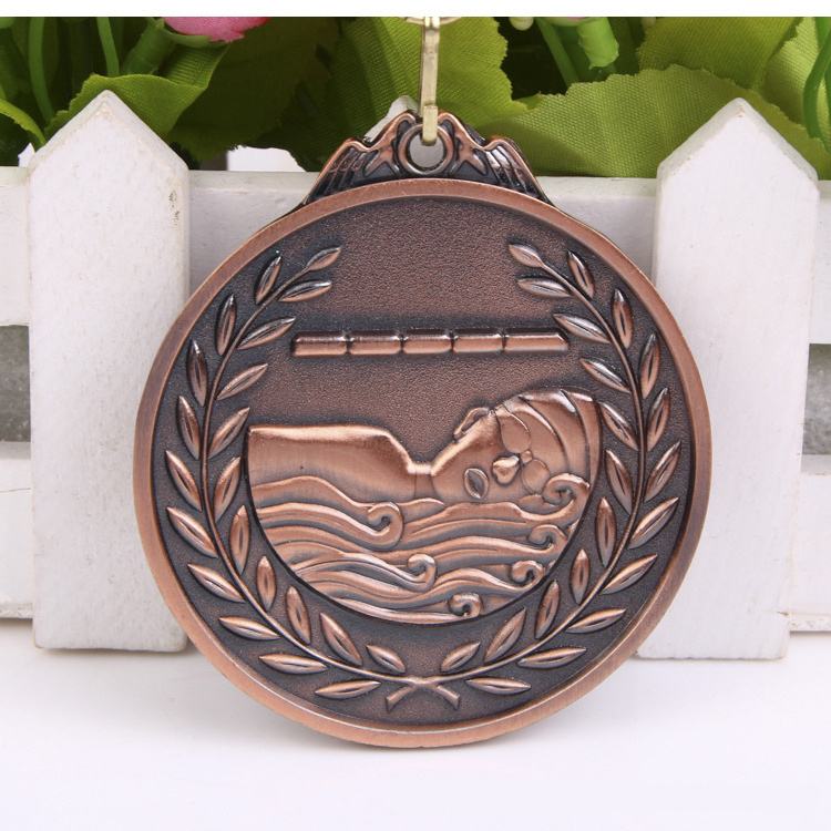 Custom Metal Souvenir Medals Running Competition 3D Sports High Quality Simple Medals