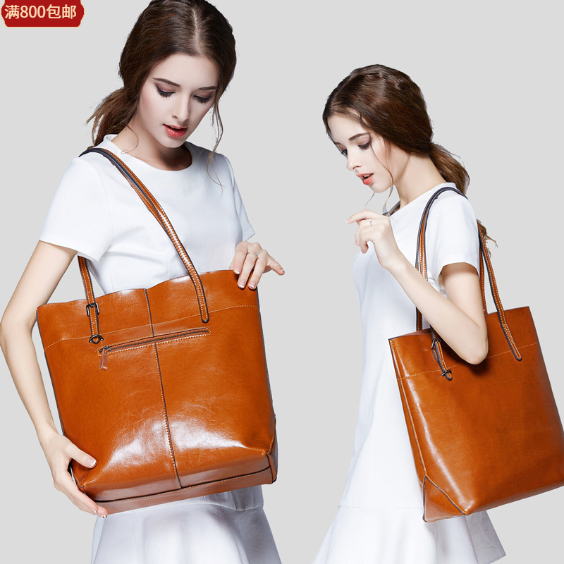 Fashion women's bag cowhide bag shoulder bag