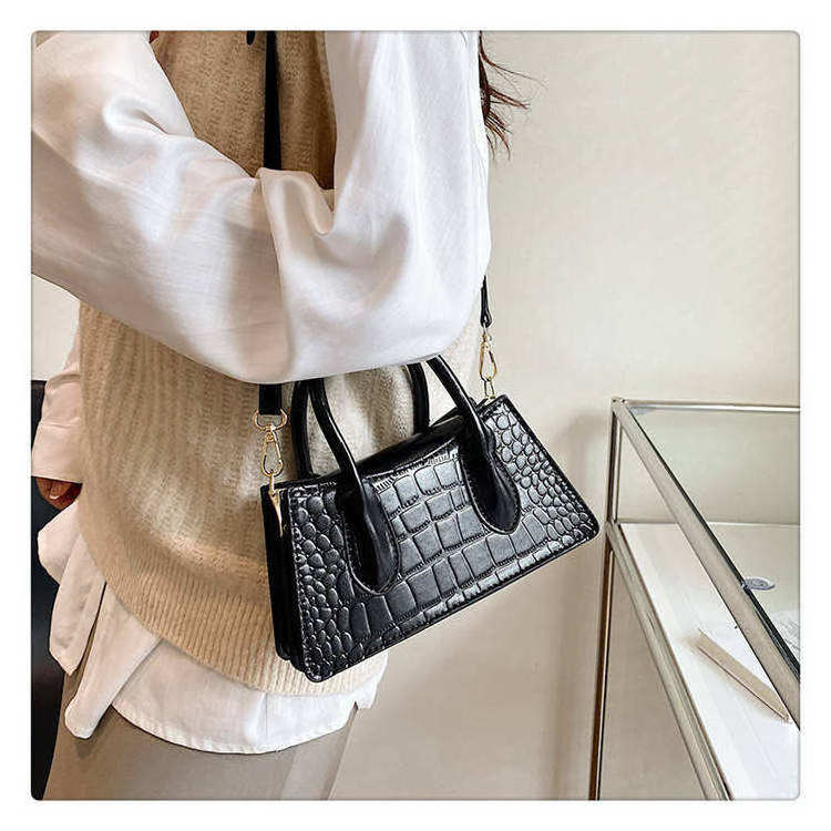 Customized handbags women's bags Fashion Tote Shoulder Bags stone pattern Purses and Handbags for Women