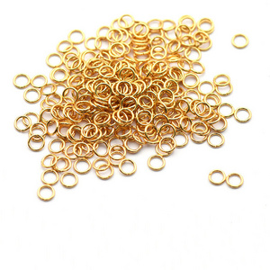 2021 Top Selling 316L Stainless Steel Jump Rings Split Ring Connectors Open/Closed Jump Rings for Jewelry Findings & Components