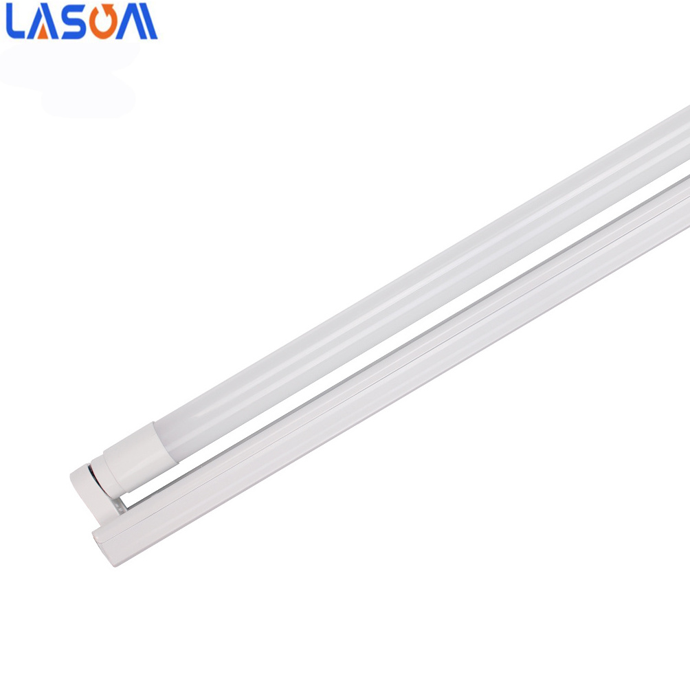 T8 Tube Batten Replacement Integrated LED Tube Light Fixture Housing Led Wall Mount Bracket With SASO certification LED Bracket