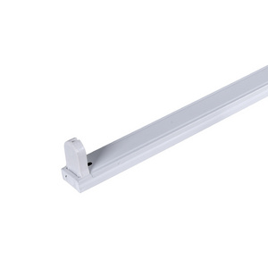 A5 LED T8 2X36W 1X36W 2X18W 1X18W Iron Body Mirrored Finish Aluminum Reflector Fluorescent Lighting Fixture Led bracket