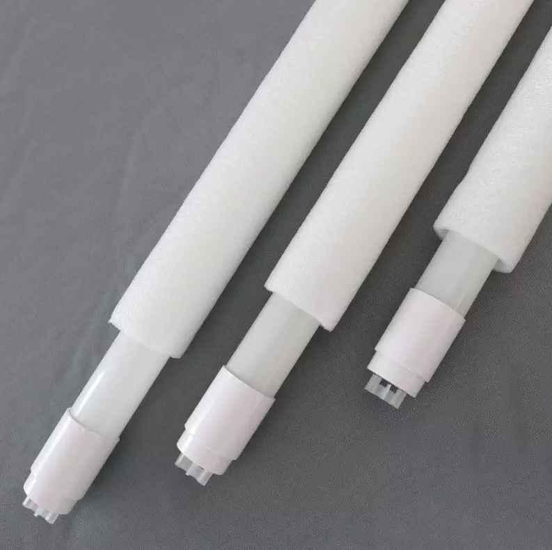 PC Endcap T5 T8 T10 18W Double G13 Lamp Holder LED Tube with G 16W 18W 20W 24W 30W 40W 50W LED Tube Light T8 LED Tube led batten