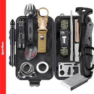 Sportface Outdoor Camping Survival Kit Sos Tool Emergency Survival Gear Multifunction Wild Self Survive Gear Kit