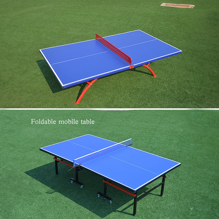 Sportface Folding standard waterproof and sunscreen school home indoor and outdoor mobile table tennis table