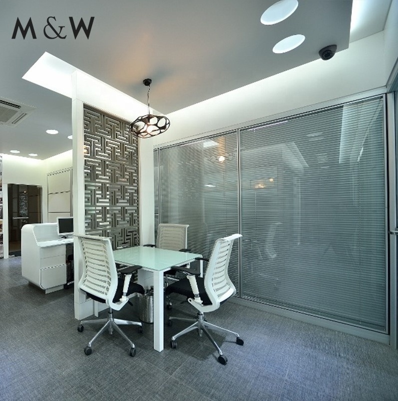 New Product Soundproof Price Office Design Glass Cubicle Wall Glass Partition Wall