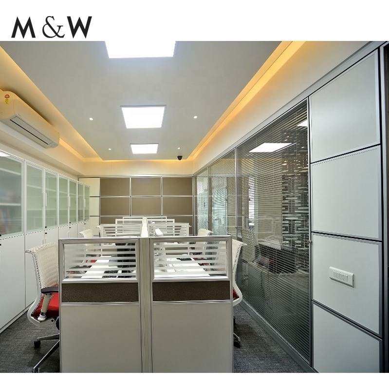 Factory Glazed Glass Soundproof Price Design Wall Partition Office Partition